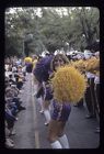 Majorettes and Marching Band in 1980 Homecoming Parade